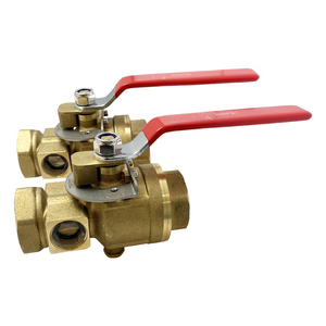 Tuberías de lucha contra incendios Sistema de protección contra incendios Sistema de rociadores contra incendios Válvula de drenaje de prueba de latón de alta calidad - Product Image 6