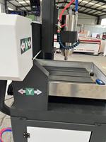 Mesin Pengukir dan Pemotong CNC Kecepatan Tinggi dengan Bodi Besi Cor 3 Axis CNC Engraver untuk Cetakan Logam, Akrilik, PCB, Grafit