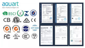 Khóa An Toàn Cho Bình Nước Nóng Lạnh Aquart BY110-3 Giá Đỡ Điện Bình 3 Hoặc 5 Gallon Giá 500 Tải Trọng Hàng Đầu Cho Trẻ Em Ba Nhiệt Độ - Product Image 4