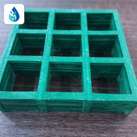 Panel Lantai FRP Sea Lion Rookery 38x38mm Fiberglass FRP Kelas Laut untuk Jalan Kaki OEM
