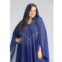 Robe musulmane Abaya de Ramadan à paillettes, Hijab, tenue de prière, Kaftan, vêtements islamiques pour femmes