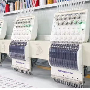 Máquina de bordar <span class=keywords><strong>Richpeace</strong></span>, modelo recomendado de Año Nuevo, serie estándar, se pueden personalizar varios cabezales - Product Image 1