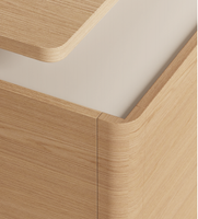 Mobilier de bureau Bureau de direction Table de bureau en bois Bureau de direction en forme de L de luxe