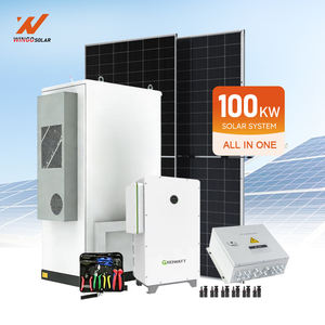 Sistema de Almacenamiento de Energía Solar Industrial y Comercial Growatt de 100Kw/215kWh BESS, Kit Completo de Sistema de Energía Solar Híbrido - Product Image 1