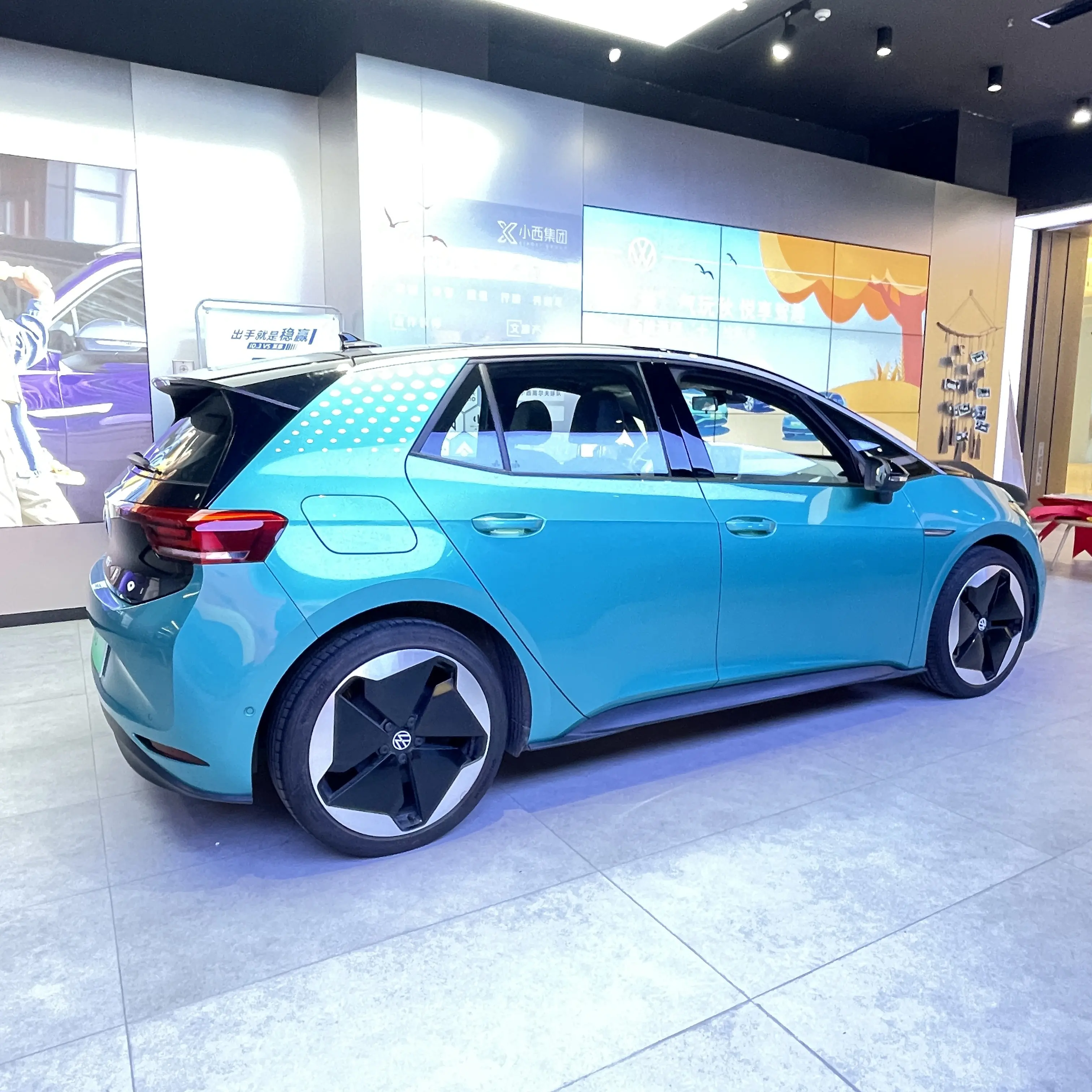 Volkswagen ID 3 China hizo alta calidad nuevo coche pequeño 0KM coche usado Auto partes