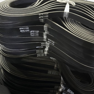 สายพานร่องวี 6PK1010 6PK1110 6PK1400 EPDM CR NR สีดำ ความแข็งแรงสูง สำหรับรถยนต์ สายพานพัดลม สำหรับตะวันออกกลาง ขายส่งจากโรงงาน - Product Image 2