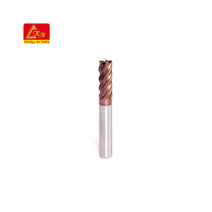 CRM Outils Fourniture 1-20mm Diamètre Cnc Tungstène Routeurs Fraises Hrc45 Hrc55 Hrc65 4 Flûte Carbure Coin Rayon Fraise - Product Image 3