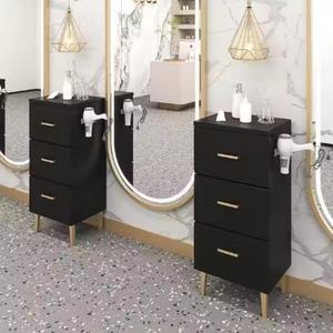 Modern Luxury Professional Hair Salon Equipment Working <b>Trolley</b> 2 Layer Portable - Product Image 3