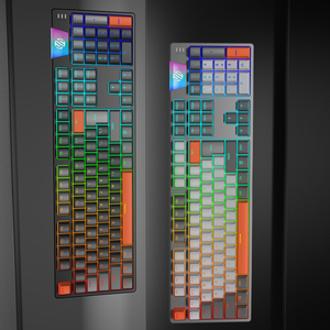 Custom 104-Key Wired Gaming <b>Keyboard</b> Backlit With Mechanical Feel Color-Matched Desktop Computers Peripherals Gaming <b>Keyboard</b> Ga - Product Image 2