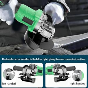 20V Cordless Angle Brushless Motor 8100rpm Industrial DIY Tool Battery Powered With Grinding <b>Disc</b> CA-20A-1 Brushless Cordless An - Product Image 4