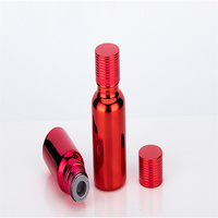 Botella de vidrio con gotero de lujo, 5ml, 10ml, 15ml, 30ml, 50ml, 100ml, chapado en oro plateado, electrochapado, suero de aceite esencial