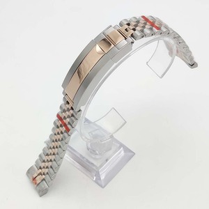Bracelet Jubilé 20 mm de luxe pour homme, boucle OEM en acier inoxydable 316L, réglable, 20 mm - Product Image 5