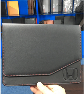 2020 Tốt Nhất Bán <span class=keywords><strong>A5</strong></span> Xe Tổ Chức Xe Của Nhãn Hiệu Thư Mục PU Da Xe Tài Liệu Chủ Tùy Chỉnh Biểu Tượng Dập Nổi Tập Tin Túi - Product Image 4