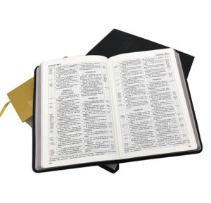 Cubierta de cuero hecha a mano barata y personalizada, impresión de <span class=keywords><strong>libros</strong></span> bíblicos de bolsillo para niños Mini Holy Niv - Product Image 2