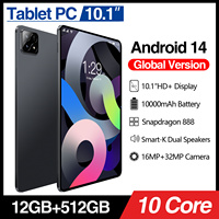 Tablet Phablet Pad 6S de 11 Pulgadas 5G, 12GB+512GB, 108MP, 8000mAh, Doble SIM+TF, Marco Metálico Global, Desbloqueo Facial, Huella Dactilar, Fotografía IA
