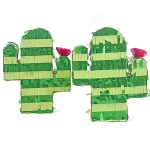 Mini Cactus Pinata pour enfants, fournitures de fête, vente en gros, haute qualité, 5 pouces