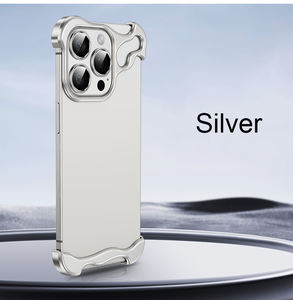 เคสโทรศัพท์มือถือโลหะไร้ขอบ โครงอะลูมิเนียมอัลลอยด์น้ำหนักเบา กันกระแทก สำหรับ iPhone <span class=keywords><strong>12</strong></span> 13 14 15 16 <span class=keywords><strong>Pro</strong></span> Max และ Samsung S23 S24 S25 - Product Image 3