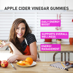 Private Label Apple Cider <b>Vinegar</b> Gummies Supports Digestion Metabolism Acid Help Weight Loss Immune Support Gut Health - Product Image 3