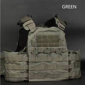 カスタムヘビーコーデュラタクティカルベスト高品質防水CPC外付けフレームプレートキャリア（CSプレイ＆フィールドトレーニング用） - Product Image 5