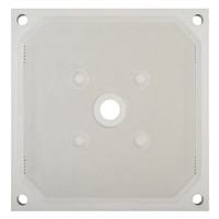 Nouvelles plaques de presse à filtre PVDF automatiques personnalisées pour machine de filtration, technologie de filtration haute pression améliorée