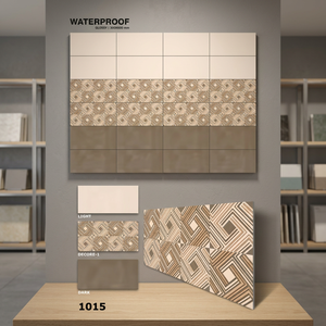 Oferta: Azulejos de Cerámica Brillante para Piso 30x60cm, 300x600mm, Azulejos de Pared de Mármol para Interiores 12x24, Antideslizantes y Antibacterianos - Product Image 5