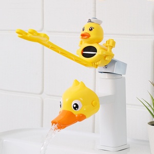 Bé giật gân vòi Extender mở rộng vòi phun nước hướng dẫn Silicone tạo tác cho rửa tay bé nhựa vòi Extender - Product Image 1