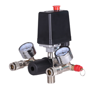 Owen 1100W 24L im lặng Máy nén khí 220V hai cực 8/115bar/PSI oilless điện y tế nha khoa máy nén với 24L Tank - Product Image 4