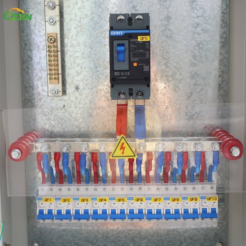 Floor Standing 3 Phase 250a Electrical Distribution Box Ip55 Cabinet 12 