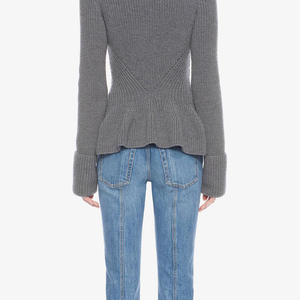 Vendita calda da <span class=keywords><strong>donna</strong></span> in 100% stile stile High Street traspirante in tinta unita Cardigan con Cardigan a cerniera - Product Image 6