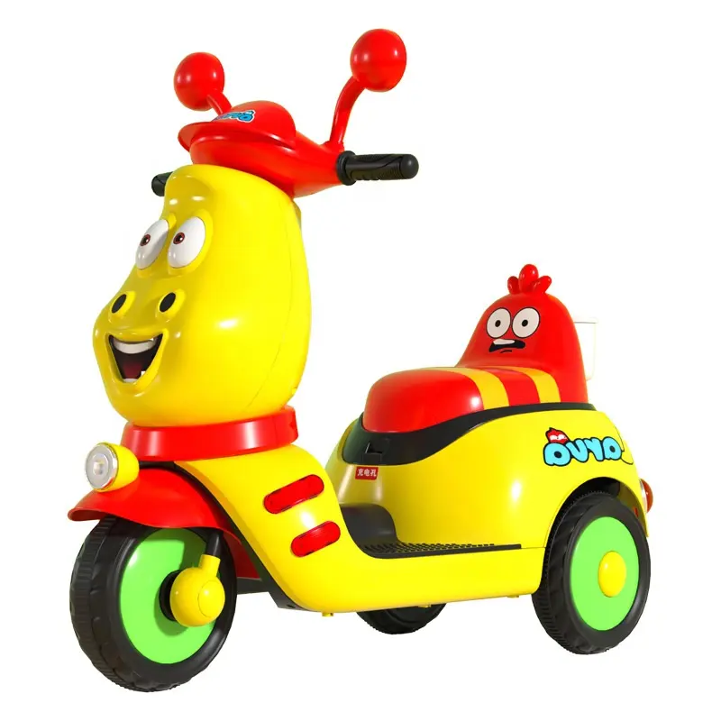 2-6 yaşında karikatür tarzı çok serin çocuk elektrikli motosiklet şarj edilebilir şişeler müzik ve hafif oyuncak elektrikli motorlar