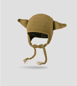 หมวกไหมพรมปิดหูแบบถักลายดาว ** Wars <span class=keywords><strong>Yoda</strong></span> หมวกขนสัตว์สำหรับเด็กและผู้ใหญ่ - Product Image 6