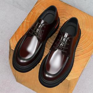 Zapatos de Negocios para Hombre, Nuevos, Hechos a Mano, de Cuero Vacuno de Alta Calidad, Estilo Mocasín para Invierno, Otoño, Bodas, Fiestas, Caminar Descalzo - Product Image 2