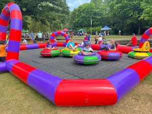 Thương mại <span class=keywords><strong>Inflatable</strong></span> Bumper xe hơi nước hồ bơi/<span class=keywords><strong>Inflatable</strong></span> Bumper xe khu vực đua theo dõi - Product Image 2