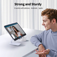 Accessoires pour téléphone Support magnétique universel pour téléphone en ABS PC avec fente pour carte Supports de téléphone pliables pour une utilisation sur le bureau Emballage en boîte
