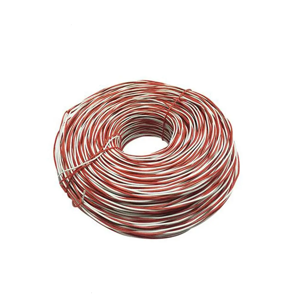 Platte twisted pair telefoon wire 28awg van rj11 kabel