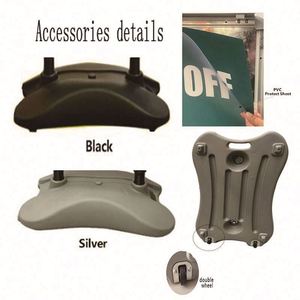Floor Standing Display Poster Sign Holder With Base Floor Sign Stand Display Sign Holder Poster Board Poster Stand Display - Product Image 4