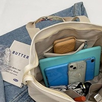 Sac à bandoulière en toile personnalisé pour femme, sac à bandoulière imperméable, sac fourre-tout, sac à bandoulière, sacs de shopping avec fermeture éclair