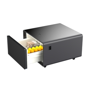 Mini-réfrigérateur de table intelligent pour appartement, hôtel, bureau, avec fonction café et chargement sans fil - Product Image 5
