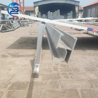 Rail de fixation solaire robuste en aluminium à longue durée de vie pour panneaux photovoltaïques – Accessoires solaires pour support extérieur de panneaux solaires