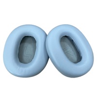 Almohadillas de repuesto para auriculares Edifier W820BT W828NB con aislamiento de ruido y graves mejorados, almohadillas de cuero proteico