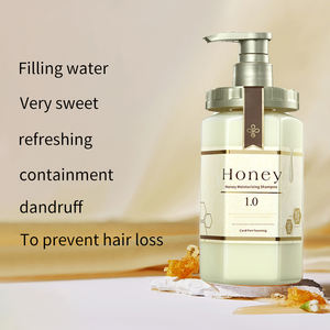 Juego de Champú Acondicionador 2 en 1 hidratante nutritivo profesional para tratamiento de crecimiento del cabello aceite de argán miel sin silicona - Product Image 2
