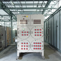 Équipement de distribution d'énergie industriel personnalisable BXD-100 380V 100A à 6 prises en alliage d'aluminium antidéflagrant