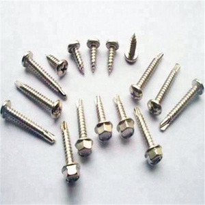 M2-M12 kẽm mạ carbon steelno thí điểm lỗ cần thiết Nhà cung cấp tích hợp máy giặt đầu Hex máy giặt đầu tự khoan vít - Product Image 3