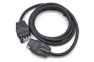 Aichie:OEM SAE 1P 2P 3P 4P Trailer Plug Wiring Connector Socket Extension Cable 1/2/3/4 Way Bullet Connector Cord Wiring Harness