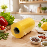 Film alimentaire transparent en PVC de qualité alimentaire, haute élasticité, forte adhérence, personnalisable pour la maison