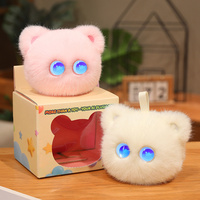 Porte-clés en peluche ours IA personnalisé en gros, breloque interactive électrique, accessoire de sac mignon pour enfants