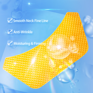 Masque Gel Fin Vegan Lissant Anti-rides Visage et Cou, Effet Lifting, Éclaircissant, Raffermissant et Réparateur pour le Cou - Product Image 2