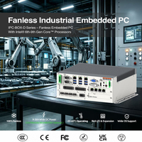 Passerelle IoT avec modules extensibles, 9-36V large plage DC, Mini PC industriel embarqué de format compact
