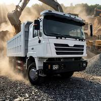 Nouveau Camion Benne Arrière HOWO Premium à Huit Roues, 371 Chevaux, Émissions Euro 6, Capacité de Charge 31-40T, Construction Urbaine Fermée