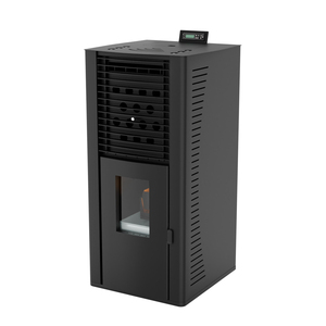 PD-100 10kw WiFi Pellet <strong>Stove</strong> <strong>Heater</strong> with Remote Control Freestanding Steel Modern Indoor Apartment Bedroom Living Room Kitchen - Product Image 2